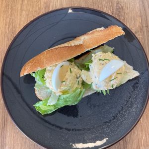 Broodje eiersalade